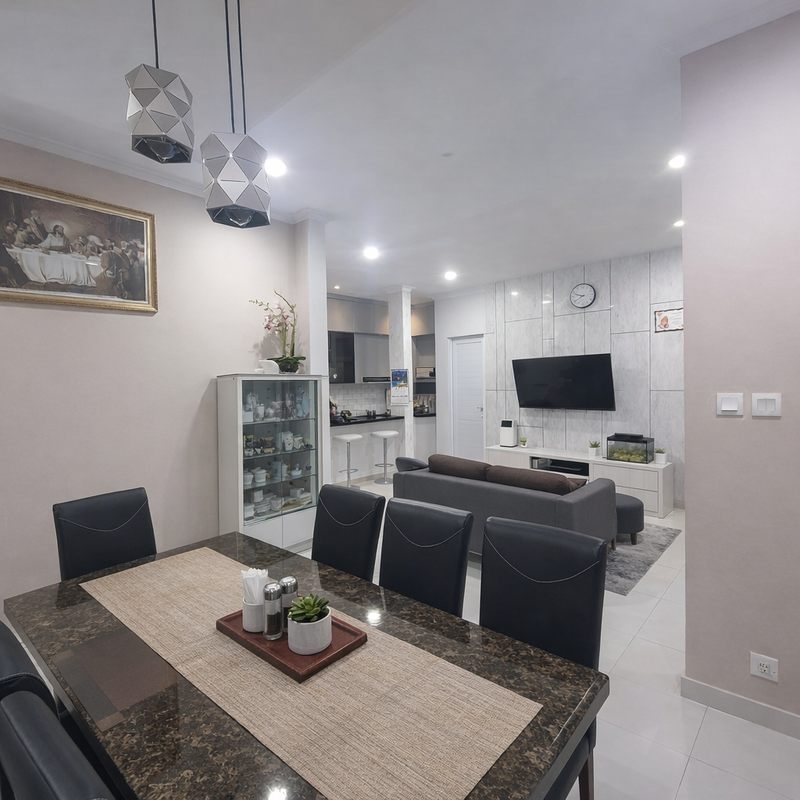 Rumah Modern di Atlanta Village Gading Serpong, Dekat Mall & Tol