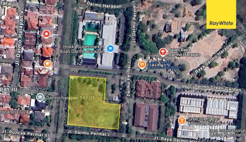 Tanah Dijual Di Darmo Harapan Surabaya