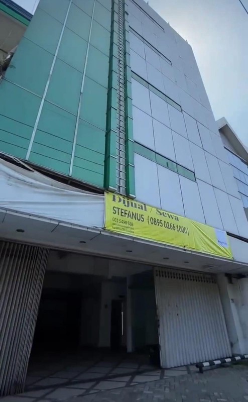 Di Jual/Sewa Gedung Area Komersial, Strategis dekat TOL @ PERAK BARAT SURABAYA UTARA 