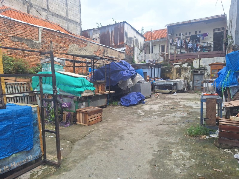 Kavling/ Tanah Luas 123m2 Siap Bangun Cocok untuk Investasi Lokasi Kebon Baru Tebet Jaksel 