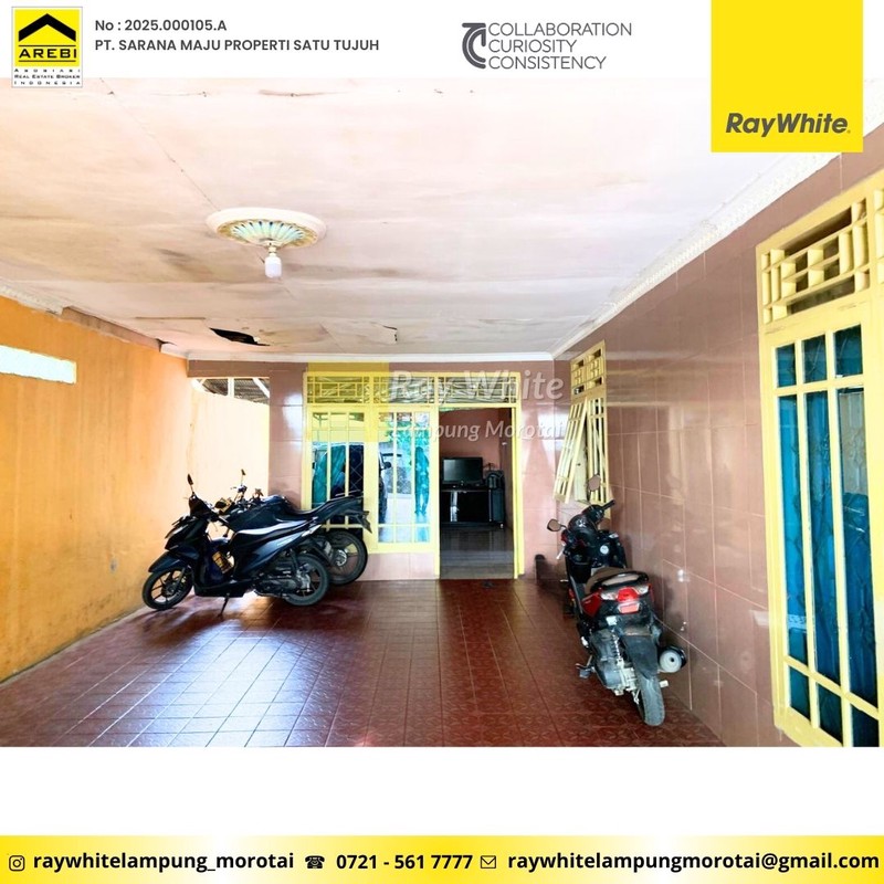 Rumah Pagar Alam Tanjung Karang Barat Cocok untuk Usaha Bandar Lampung