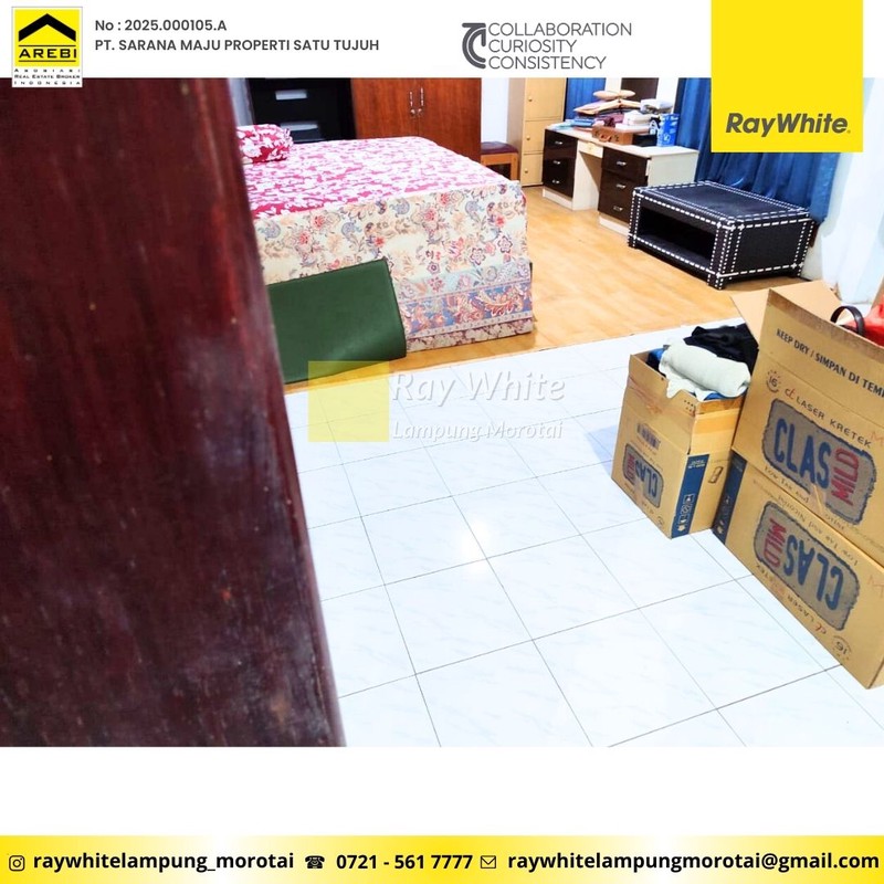 Rumah Tanah Luas Teluk Betung Utara