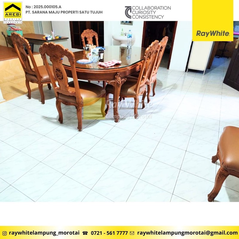 Rumah Tanah Luas Teluk Betung Utara