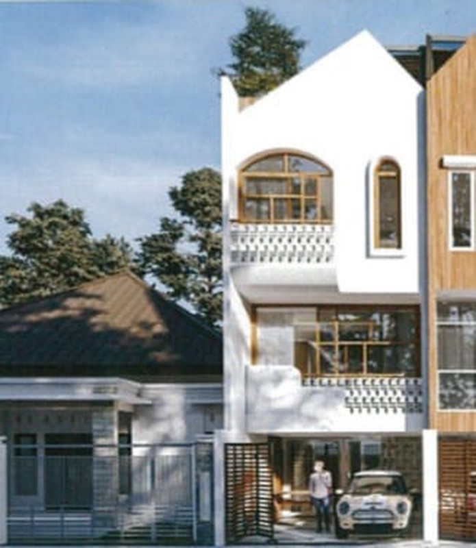 Rumah 2 Lantai + Rooftop Lokasi di Tebet Jaksel