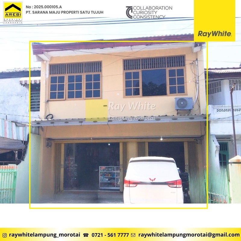 RUKO 2 Pintu DI WAY HALIM BANDAR LAMPUNG