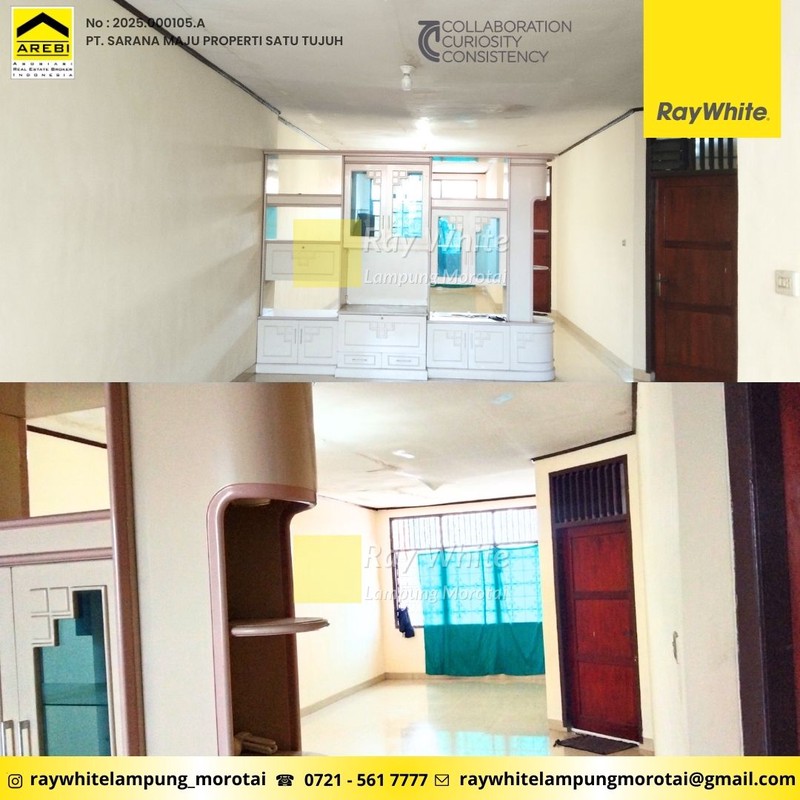 RUKO 2 Pintu DI WAY HALIM BANDAR LAMPUNG