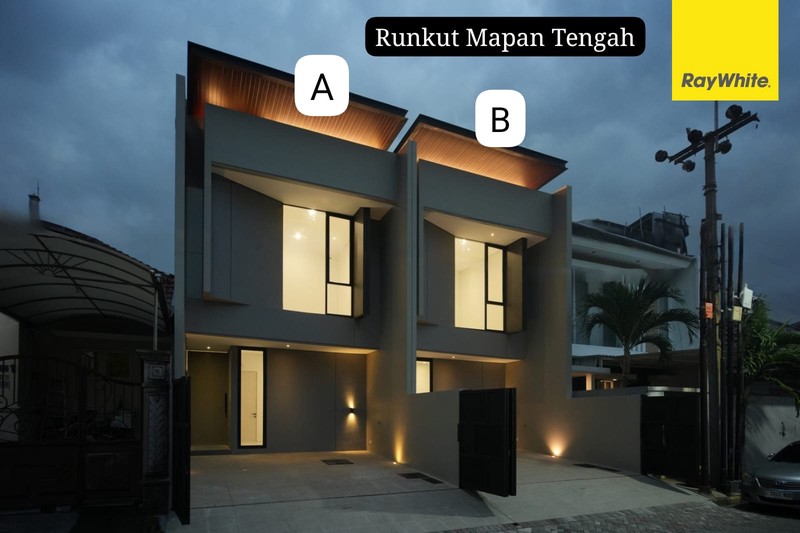 Dijual Rumah Baru di Rungkut Mapan Tengah Surabaya