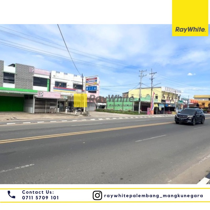 Disewakan Ruko 5 Pintu di Jl. Lintas Timur Km. 35 Kel. Indralaya Raya, Kec. Indralaya, Kabupaten Ogan Ilir