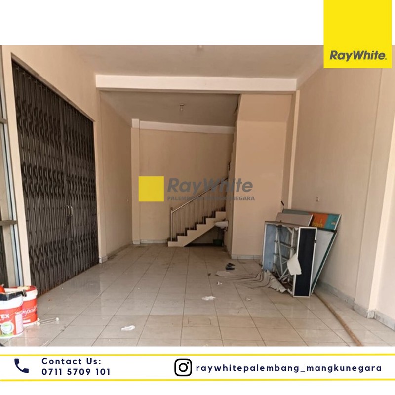 Disewakan Ruko 1 Pintu di Jl. H. Abdul Rozak Kel. Kalidoni Kec. Kalidoni, Kota Palembang