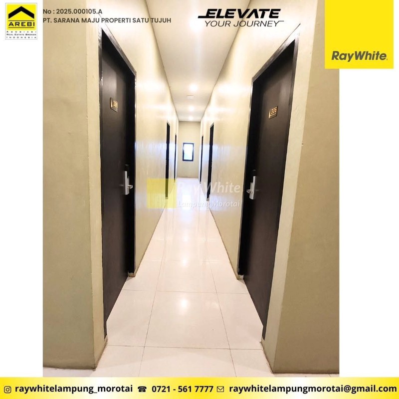 Dijual Hotel Yang berlokasi Di Tanjung Baru, Kedamaian, Bandar Lampung.