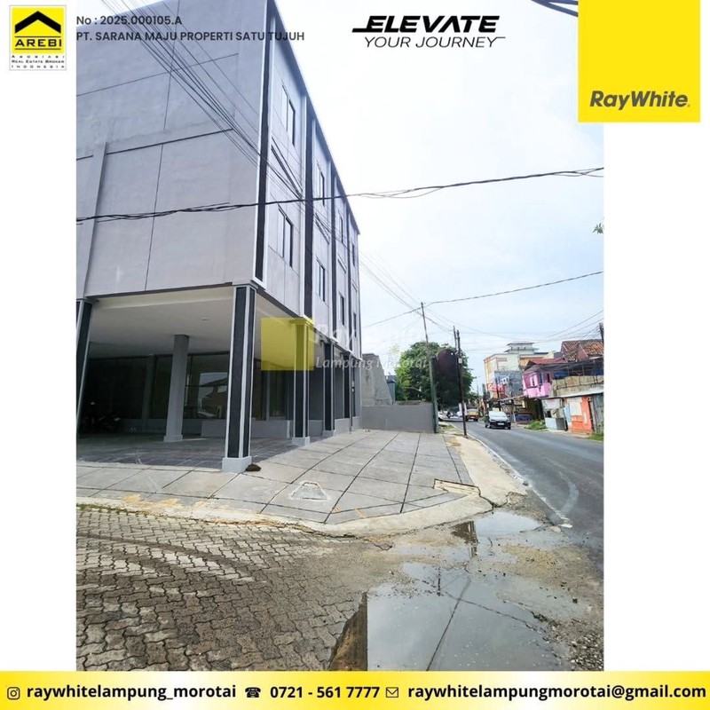 Dijual Hotel Yang berlokasi Di Tanjung Baru, Kedamaian, Bandar Lampung.