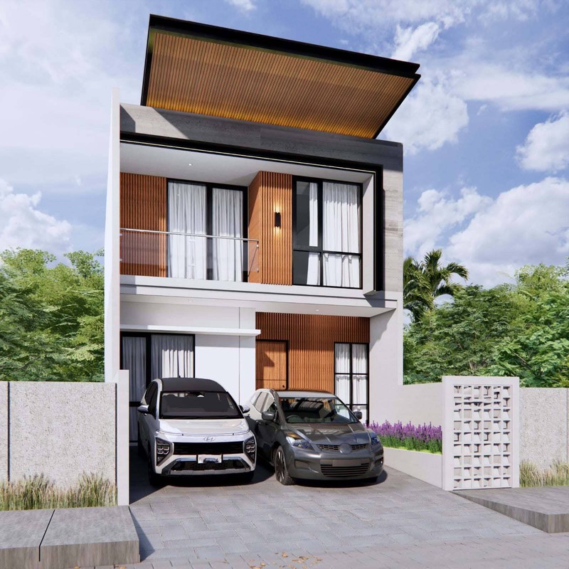Dijual Rumah Baruk Utara, Surabaya Timur Main road cluster; rumah baru; cocok untuk hunian keluarga
