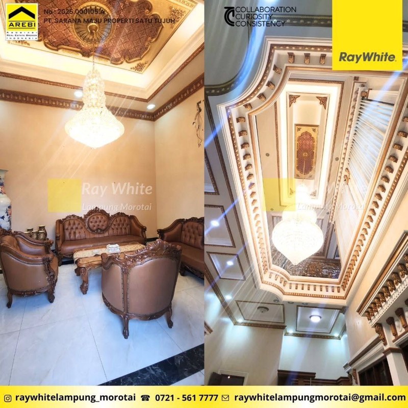 Dijual Rumah 2 Lantai berlokasi di Kedamaian, Kota Bandar Lampung.