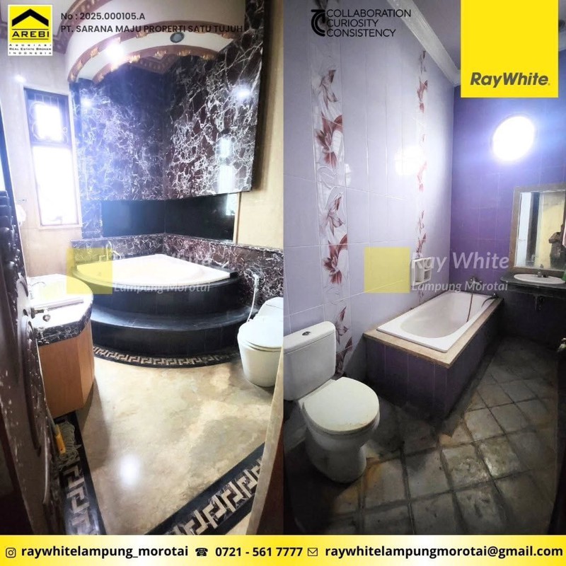 Dijual Rumah 2 Lantai berlokasi di Kedamaian, Kota Bandar Lampung.