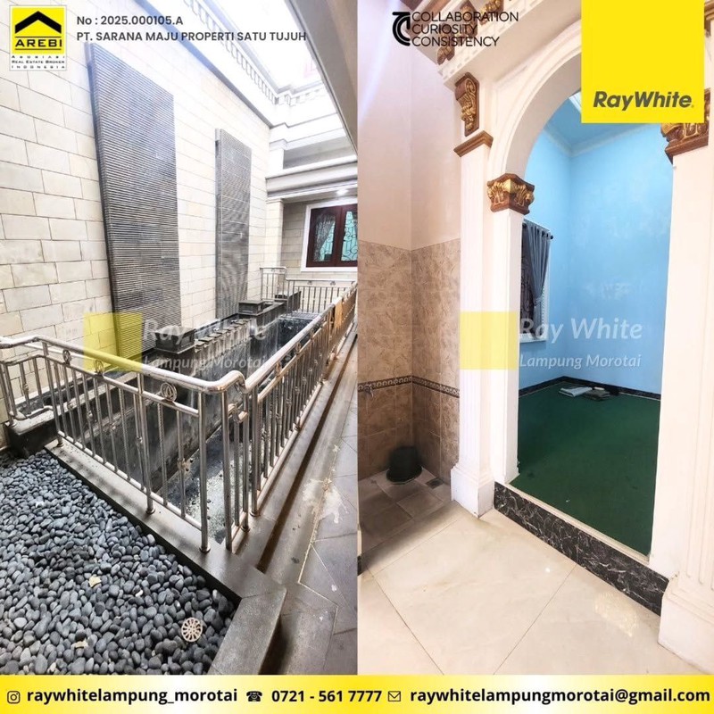 Dijual Rumah 2 Lantai berlokasi di Kedamaian, Kota Bandar Lampung.