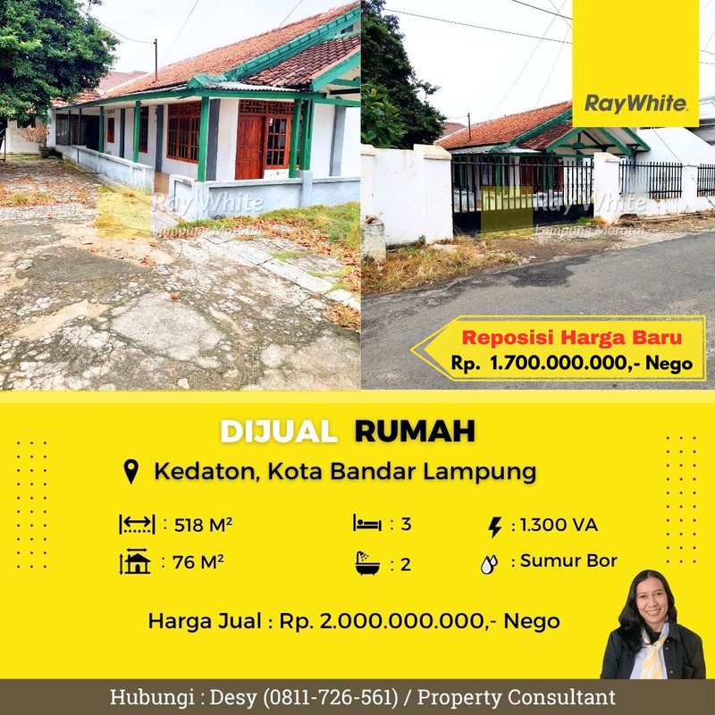 Rumah Murah Tengah Kota