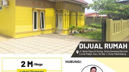 rumah jual palembang kota 