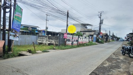 TANAH PINGGIR JALAN RAYA SETU CILEUNGSI COCOK UNTUK USAHA ATAUPUN GUDANG