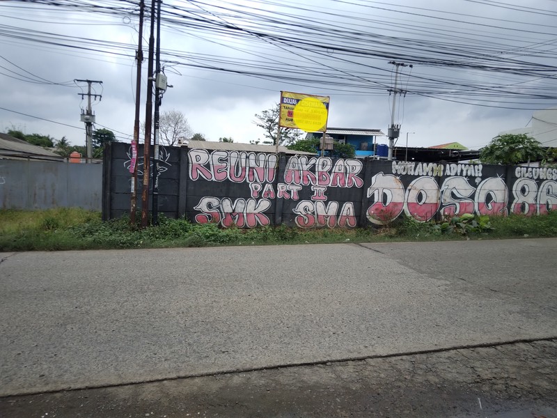 TANAH PINGGIR JALAN RAYA SETU CILEUNGSI COCOK UNTUK USAHA ATAUPUN GUDANG