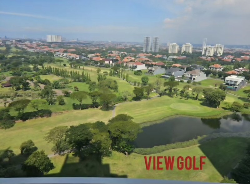 Apartemen ADHIWANGSA 3+1 BR, Full Furnished (diatas Mall Fairway Nine ex Lenmarc), Surabaya Barat