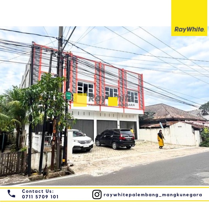 4 PINTU RUKO DI SEWAKAN  Jl. Gersik Kel. 9 Ilir Kec  Kota Palembang