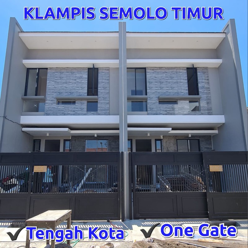 Dijual Rumah Baru di Klampis Semolo Timur Surabaya