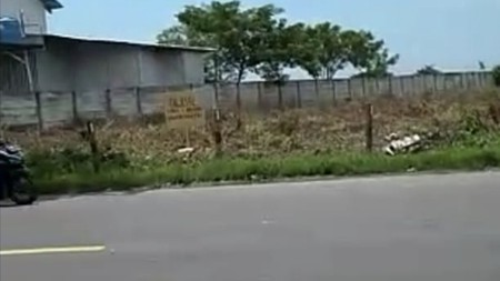 DIJUAL TANAH SIAP PAKAI cocok untuk industri di jl raya 0 TUBAN - Surabaya