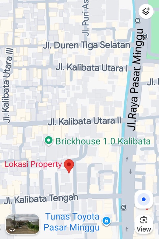 Rumah Tua di dalam Komplek  Mahkamah Agung - Kalibata - Jaksel