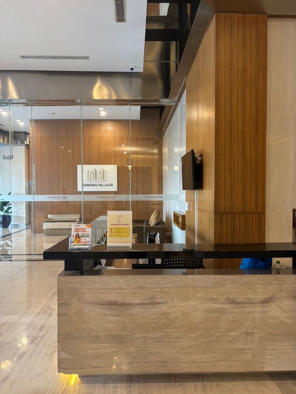 Dijual Studio Kemang Village Intercon 38 m Furnished Lt 23