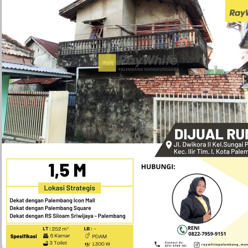 Di JUAL RUMAH COCOK UNTUK KOS-KOSAN DEKAT DGN UNIVERSITAS WIN