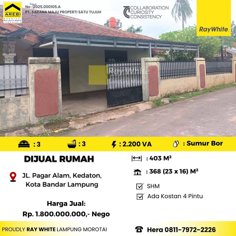rumah murah kedaton