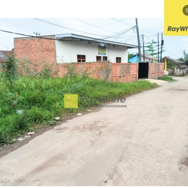 Dijual TANAH STRATEGIS DALAM KOMPLEK PERUMAHAN (HOOK)