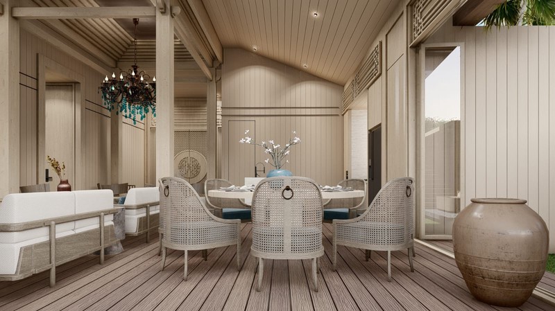 Freehold - Rare Riverside Heritage villa in Gated Berawa Enclave, Canggu, Bali