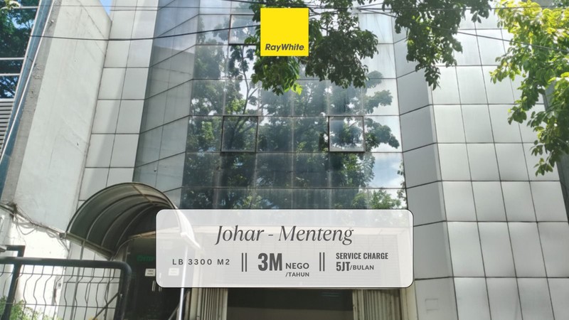 Disewa Gedung 5 Lantai di Menteng Jakpus