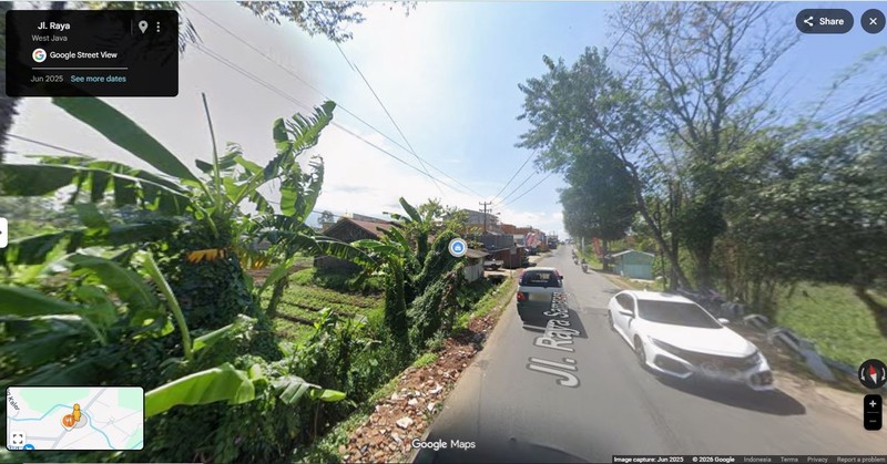 Tanah di Jalan Raya Samarang Garut Cocok Untuk Perumahan