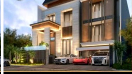 Dijual Rumah Baru Citraland Raffles Garden New American Classic Premium Desain Smart Home, Grohe Sanitary, Row Jalan Spesial Lebar 15 Meter