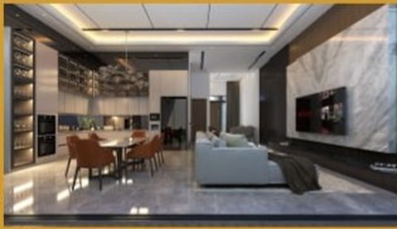 Dijual Rumah Baru Citraland Raffles Garden New American Classic Premium Desain Smart Home, Grohe Sanitary, Row Jalan Spesial Lebar 15 Meter