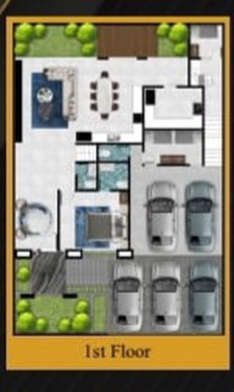 Dijual Rumah Baru Citraland Raffles Garden New American Classic Premium Desain Smart Home, Grohe Sanitary, Row Jalan Spesial Lebar 15 Meter