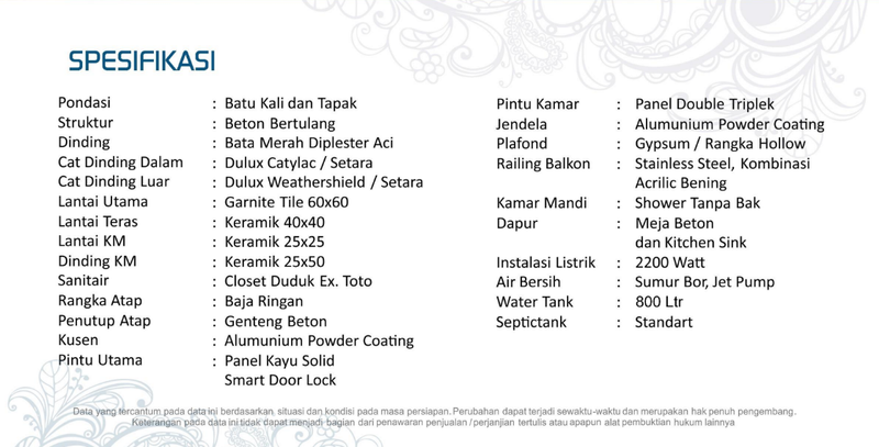 Rumah Bagus Bagus Brand New Di Bintaro Paradiso Pondok Ranji Tangerang Selatan