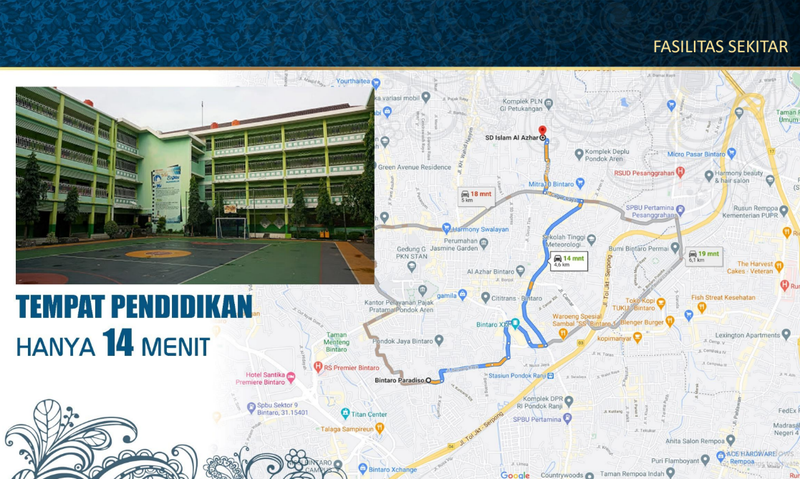 READY! Rumah Baru Hook Bintaro 2,5 Lantai - 3+1 KT, One Gate, FREE Semua Biaya