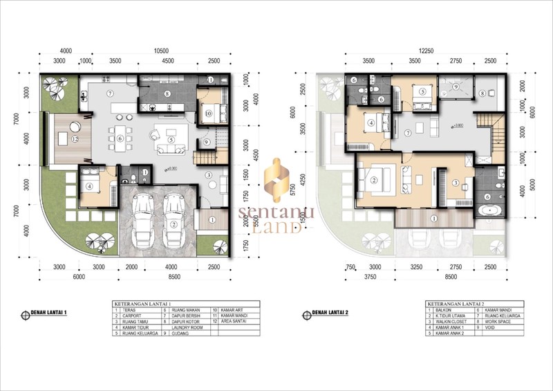 Rumah Bagus Di De Latinos, Cluster Mexicano BSD Tangerang Selatan