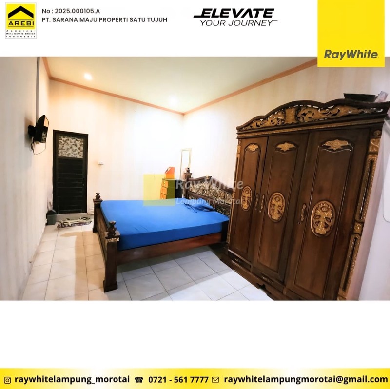 dijual rumah luas kota sepang labuhan ratu