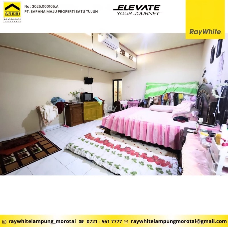 dijual rumah luas kota sepang labuhan ratu