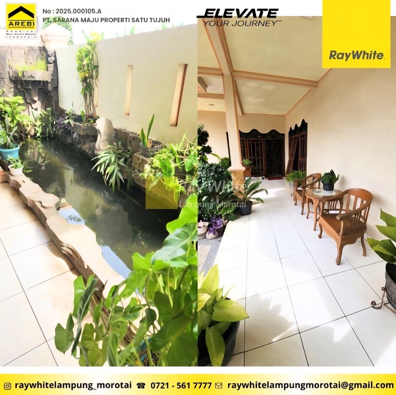 dijual rumah luas kota sepang labuhan ratu