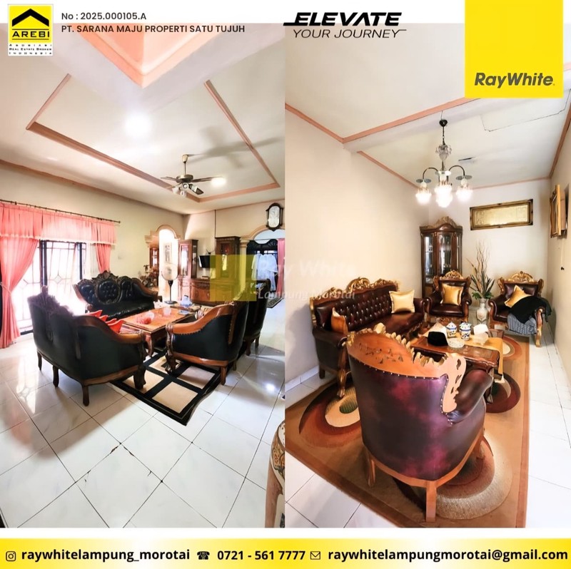 dijual rumah luas kota sepang labuhan ratu