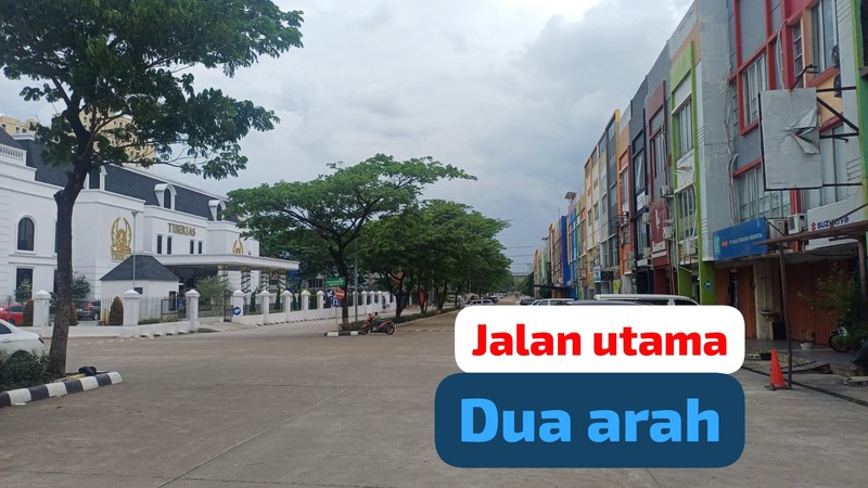 rukan ruang usaha di jalur utama bekasi kota