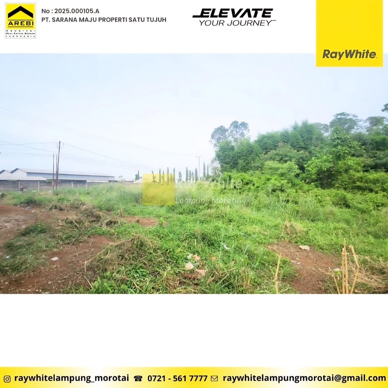 Tanah Murah Luas 5000 di Hajimena, Natar