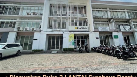 MURAH Disewakan Ruko Surabaya Barat - Ruko Dian Istana Wiyung Surabaya Barat - Modern 3 Lantai - Parkiran Mobil Luas Cocok Buat Segala Usaha Kantor, Bank, Salon, Refleksi, Bimbel/ Kursus , Cafe, Resto