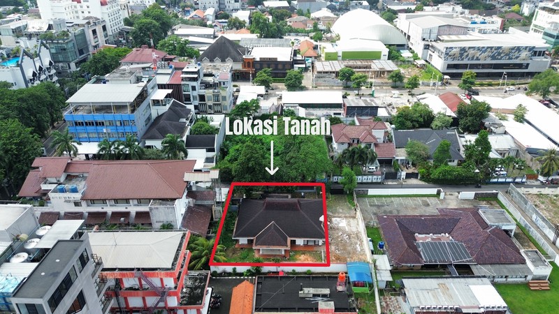 Rumah Hitung Tanah Komersial (K-3) area Jalan Bangka Kemang Ideal Untuk Bisnis Wellness Centre, Co-working, Cafe/Resto & Beauty Clinic