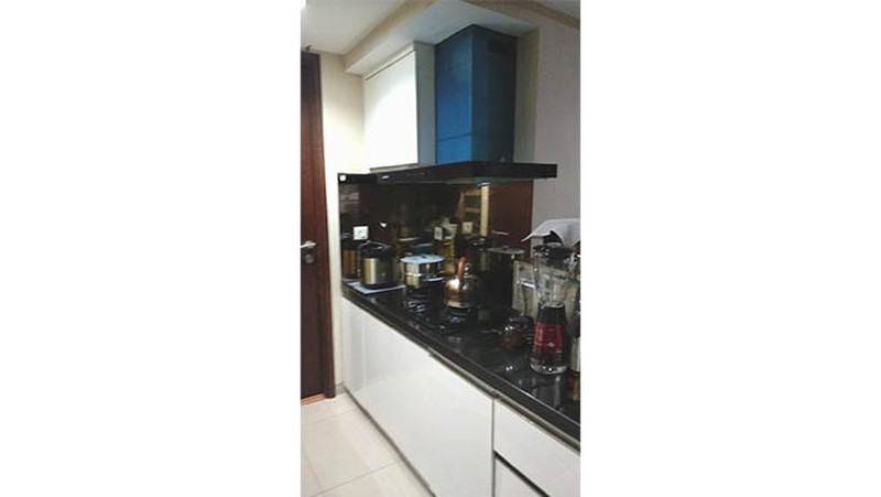 Apartemen  Sherwood Kelapa Gading, 3 kamar tidur dengan view city, lantai vinyl di kamar tidur, semi furnish